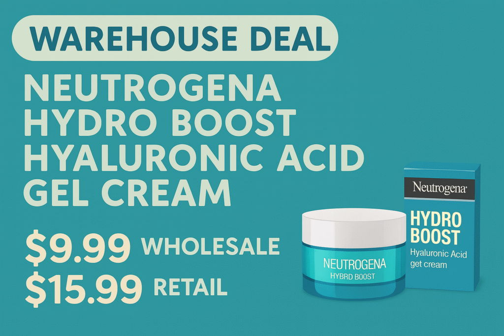 Neutrogena Hydro Boost Hyaluronic Acid Gel Cream Product Overview
