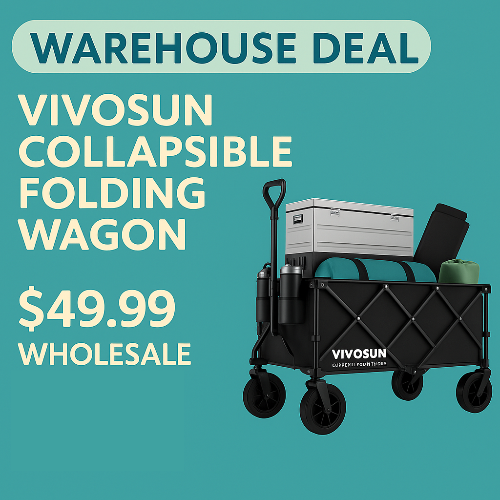 VIVOSUN Collapsible Folding Wagon